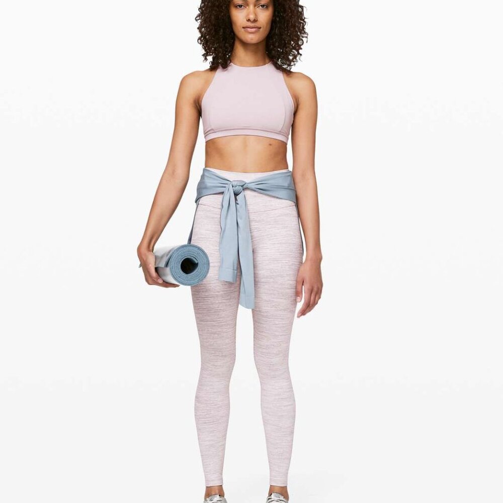 lululemon Women's Wunder Under High Rise Tight Pink Bliss Vintage Mauve 10